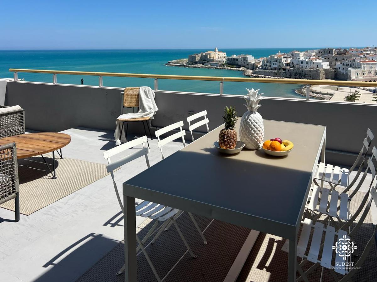 Appartement Infinito - Attico Sul Mare à Vieste Extérieur photo